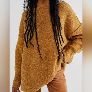 FREE PEOPLE MOIRA SLOUCHY SWEATER  XS